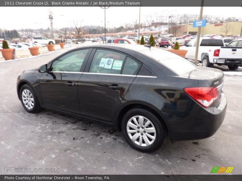 Black Granite Metallic / Jet Black/Medium Titanium 2011 Chevrolet Cruze LS