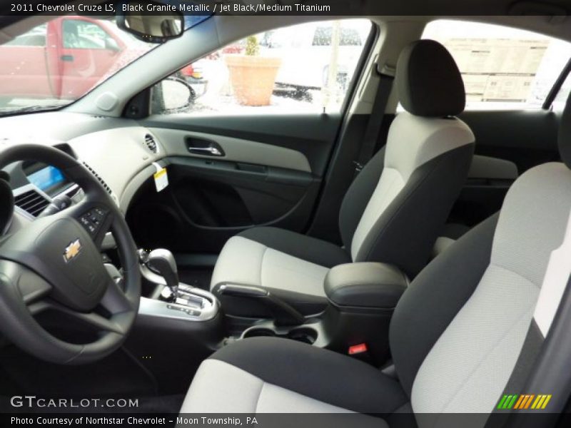 Black Granite Metallic / Jet Black/Medium Titanium 2011 Chevrolet Cruze LS
