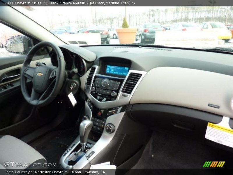 Black Granite Metallic / Jet Black/Medium Titanium 2011 Chevrolet Cruze LS