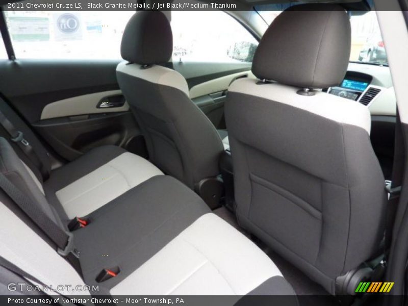 Black Granite Metallic / Jet Black/Medium Titanium 2011 Chevrolet Cruze LS