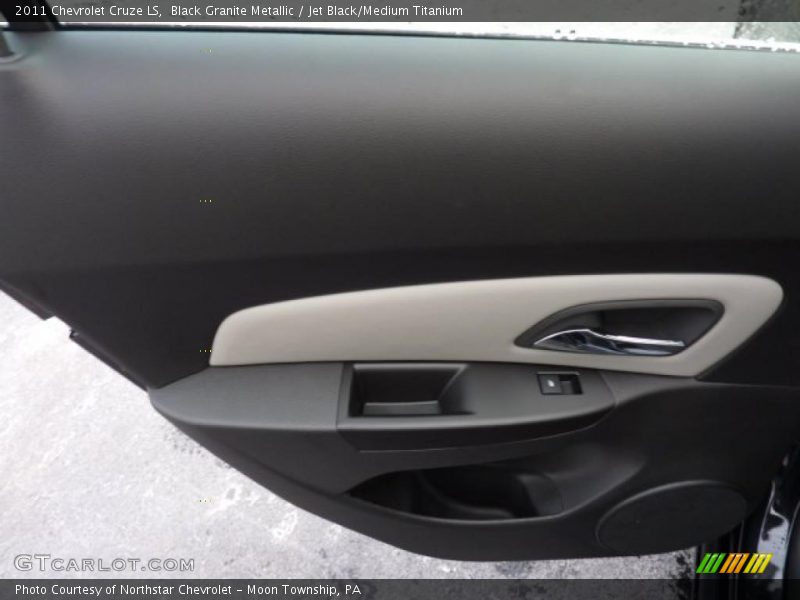 Black Granite Metallic / Jet Black/Medium Titanium 2011 Chevrolet Cruze LS