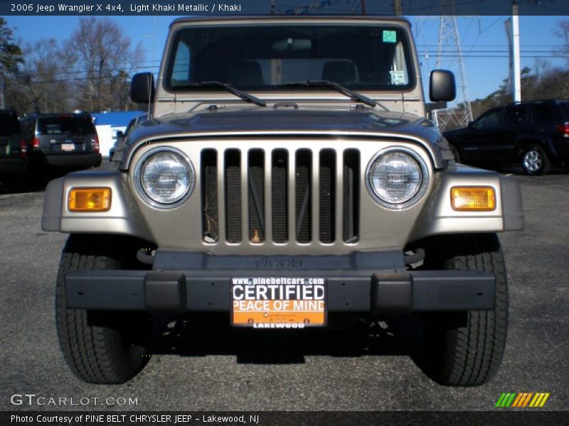 Light Khaki Metallic / Khaki 2006 Jeep Wrangler X 4x4