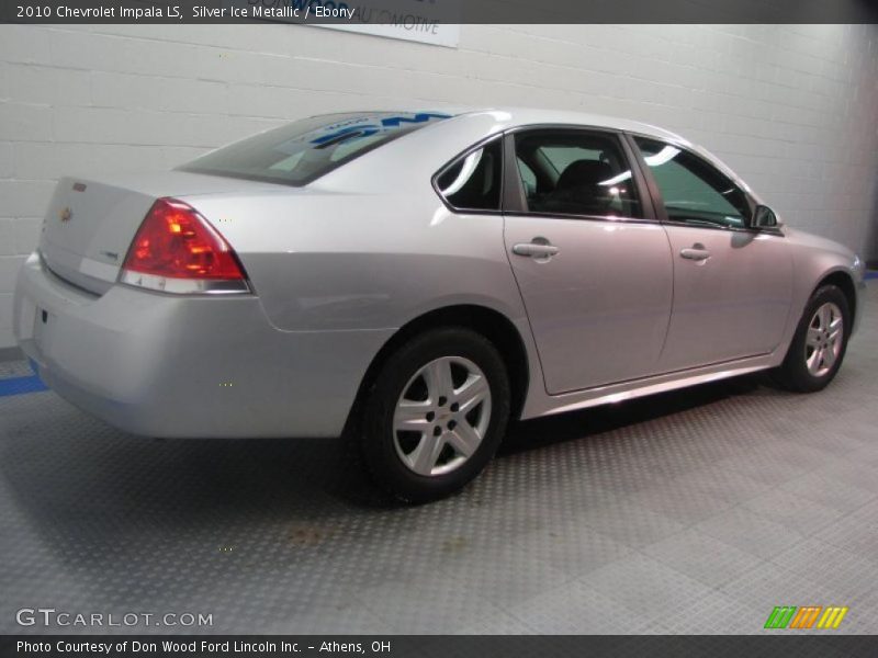 Silver Ice Metallic / Ebony 2010 Chevrolet Impala LS