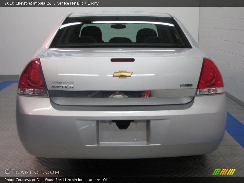 Silver Ice Metallic / Ebony 2010 Chevrolet Impala LS