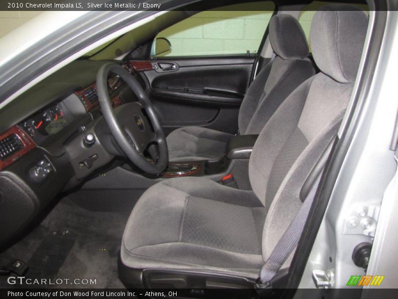 Silver Ice Metallic / Ebony 2010 Chevrolet Impala LS