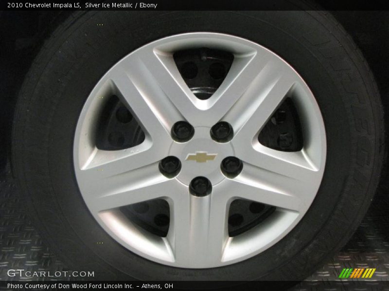 Silver Ice Metallic / Ebony 2010 Chevrolet Impala LS