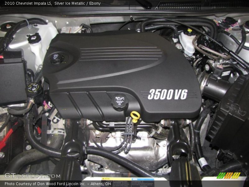 Silver Ice Metallic / Ebony 2010 Chevrolet Impala LS