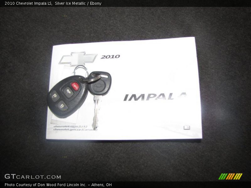 Silver Ice Metallic / Ebony 2010 Chevrolet Impala LS
