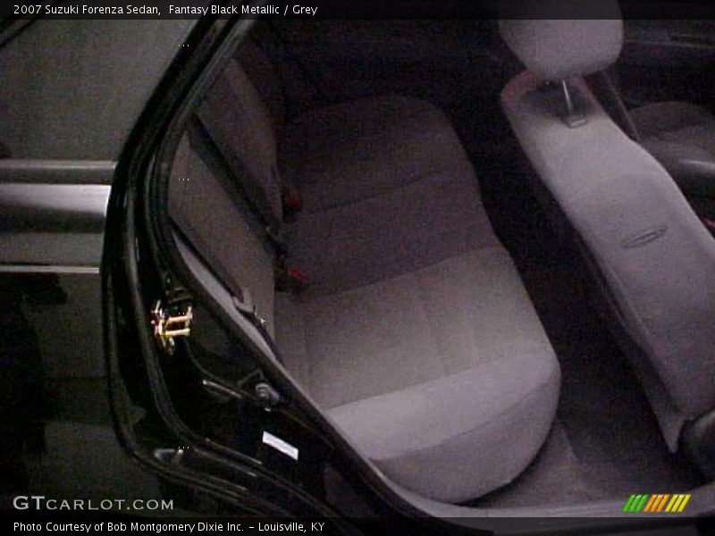 Fantasy Black Metallic / Grey 2007 Suzuki Forenza Sedan
