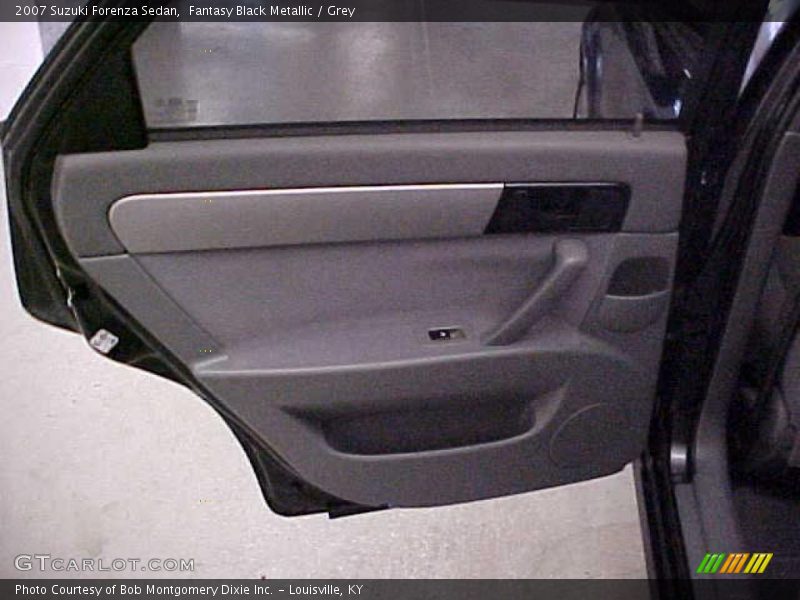 Fantasy Black Metallic / Grey 2007 Suzuki Forenza Sedan