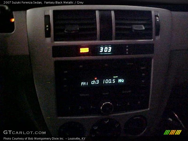 Fantasy Black Metallic / Grey 2007 Suzuki Forenza Sedan