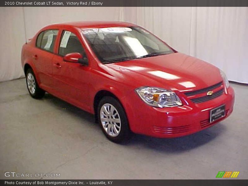Victory Red / Ebony 2010 Chevrolet Cobalt LT Sedan