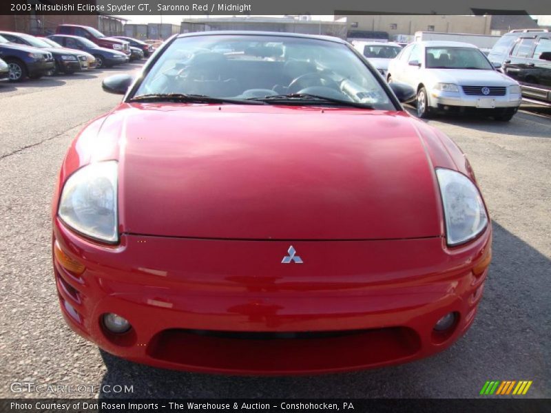 Saronno Red / Midnight 2003 Mitsubishi Eclipse Spyder GT