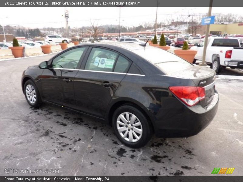 Black Granite Metallic / Jet Black/Medium Titanium 2011 Chevrolet Cruze LS