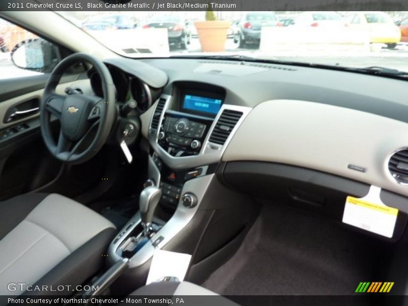 Black Granite Metallic / Jet Black/Medium Titanium 2011 Chevrolet Cruze LS
