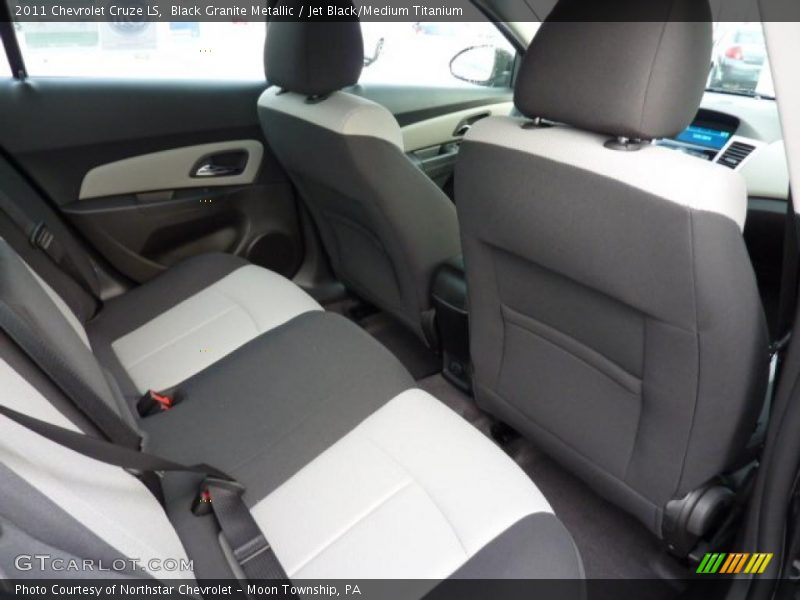 Black Granite Metallic / Jet Black/Medium Titanium 2011 Chevrolet Cruze LS