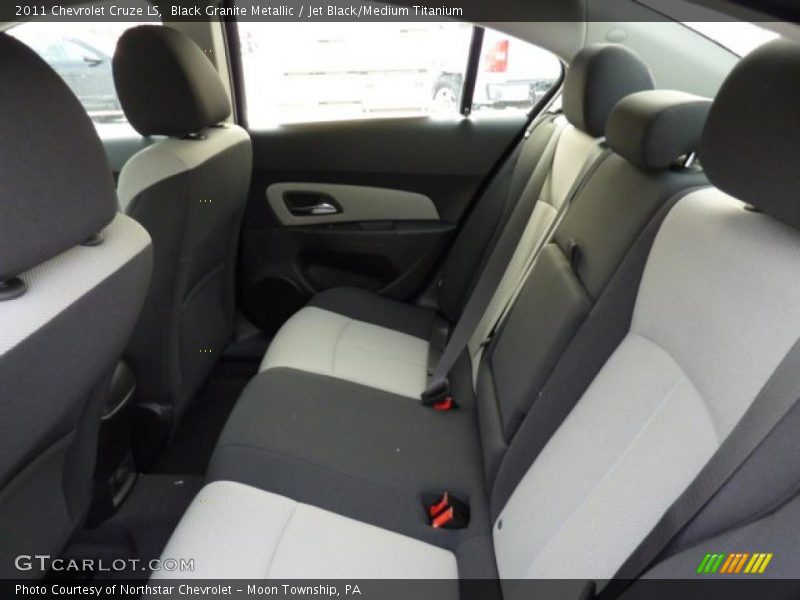 Black Granite Metallic / Jet Black/Medium Titanium 2011 Chevrolet Cruze LS