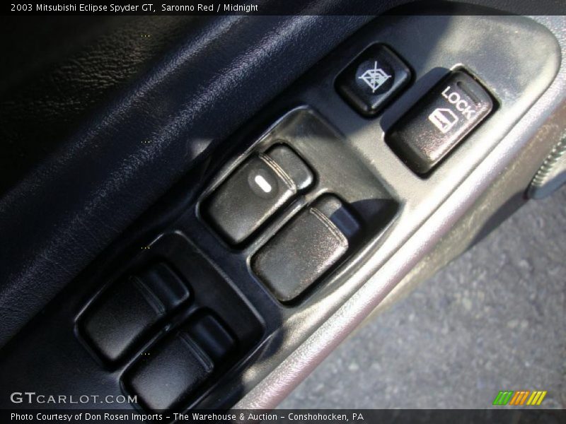 Saronno Red / Midnight 2003 Mitsubishi Eclipse Spyder GT