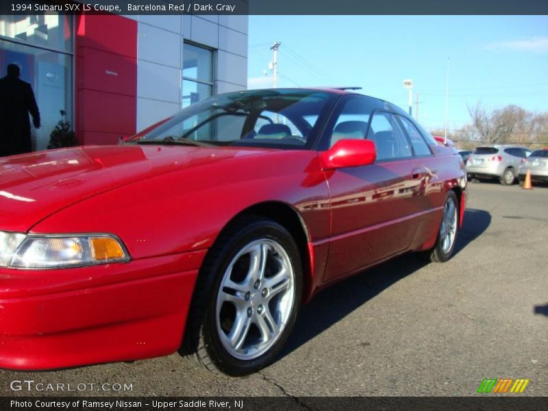 Barcelona Red / Dark Gray 1994 Subaru SVX LS Coupe