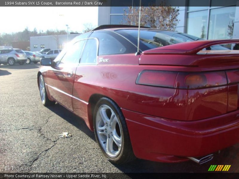 Barcelona Red / Dark Gray 1994 Subaru SVX LS Coupe