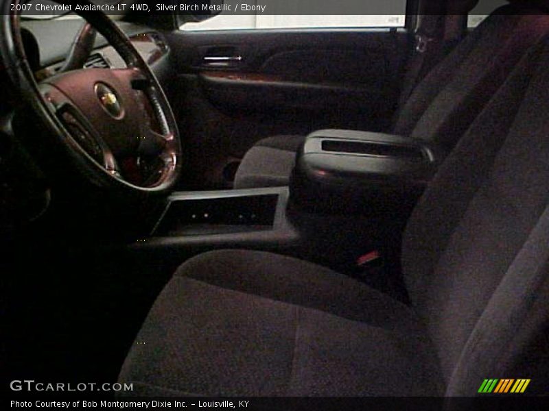 Silver Birch Metallic / Ebony 2007 Chevrolet Avalanche LT 4WD