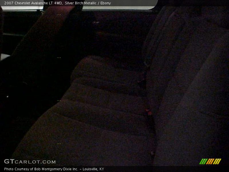 Silver Birch Metallic / Ebony 2007 Chevrolet Avalanche LT 4WD