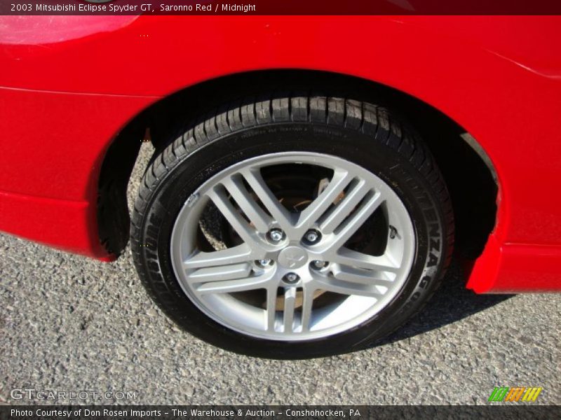 Saronno Red / Midnight 2003 Mitsubishi Eclipse Spyder GT