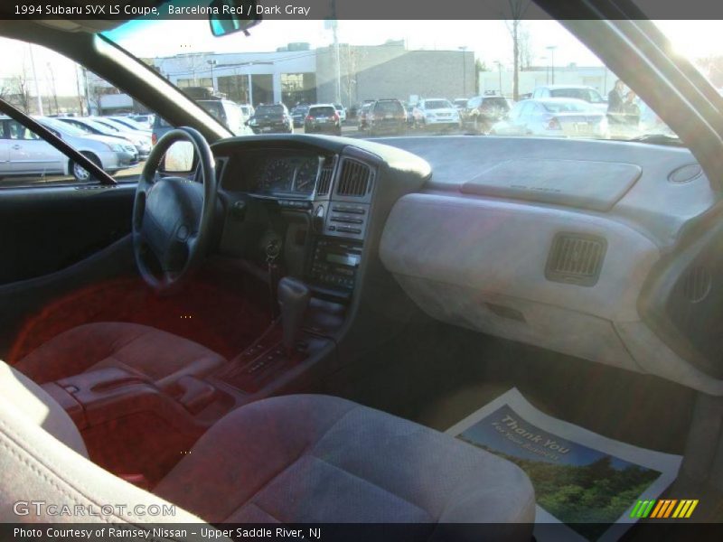 Barcelona Red / Dark Gray 1994 Subaru SVX LS Coupe
