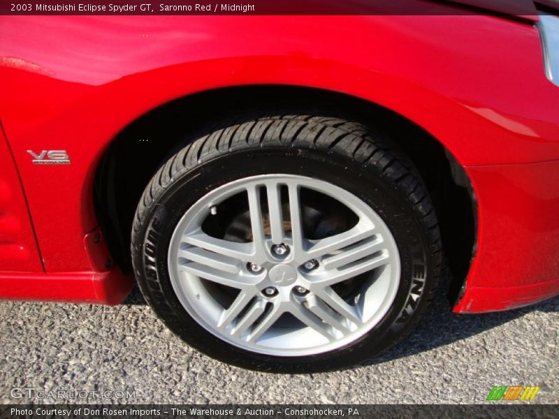 Saronno Red / Midnight 2003 Mitsubishi Eclipse Spyder GT