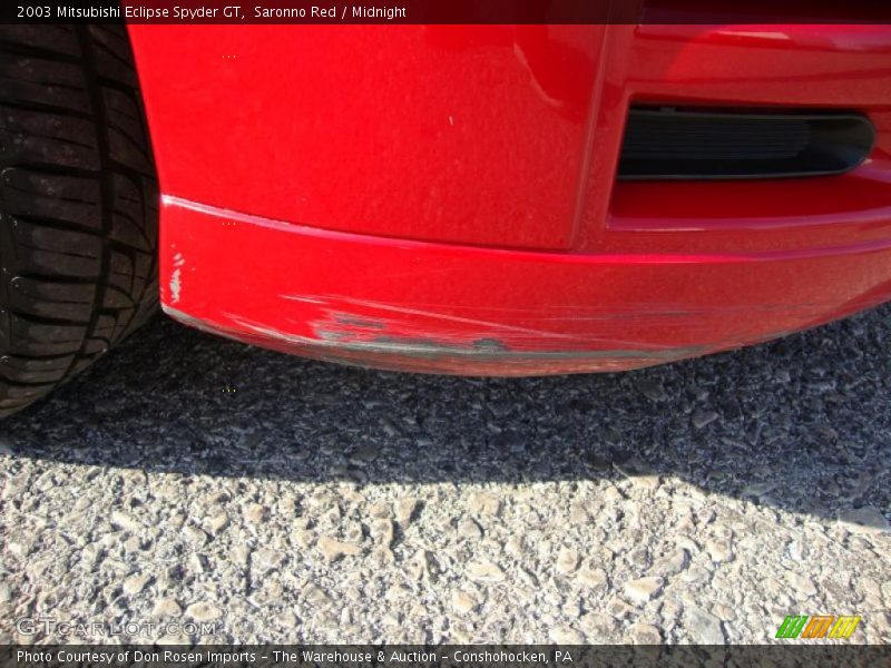 Saronno Red / Midnight 2003 Mitsubishi Eclipse Spyder GT