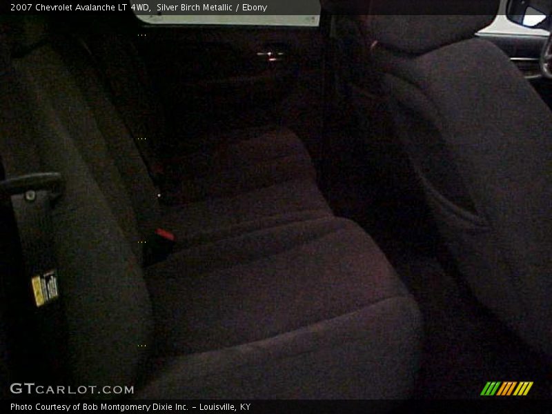 Silver Birch Metallic / Ebony 2007 Chevrolet Avalanche LT 4WD