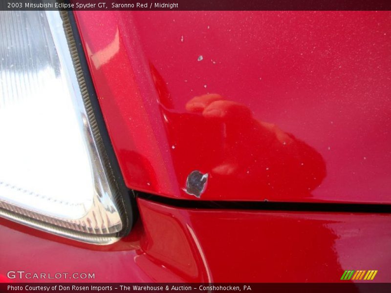 Saronno Red / Midnight 2003 Mitsubishi Eclipse Spyder GT