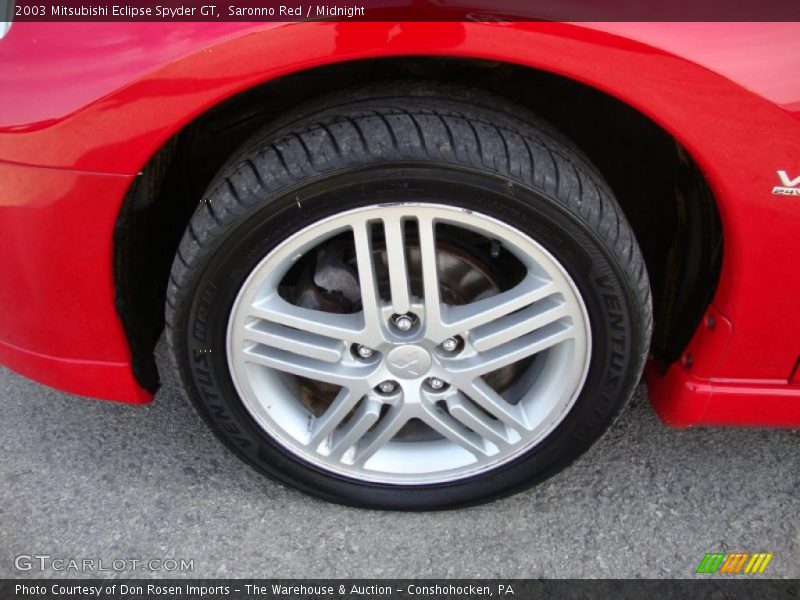 Saronno Red / Midnight 2003 Mitsubishi Eclipse Spyder GT