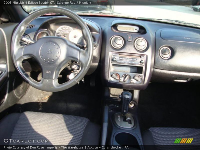 Saronno Red / Midnight 2003 Mitsubishi Eclipse Spyder GT