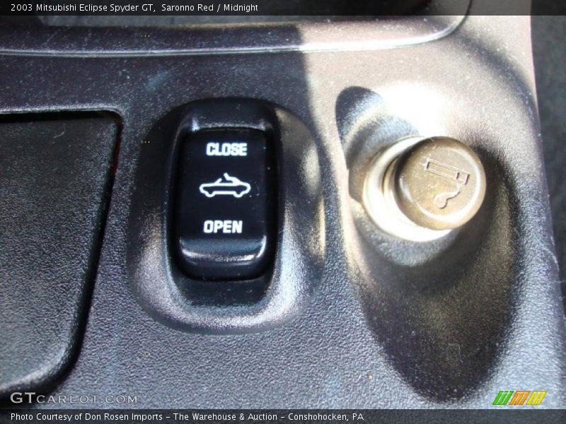 Saronno Red / Midnight 2003 Mitsubishi Eclipse Spyder GT