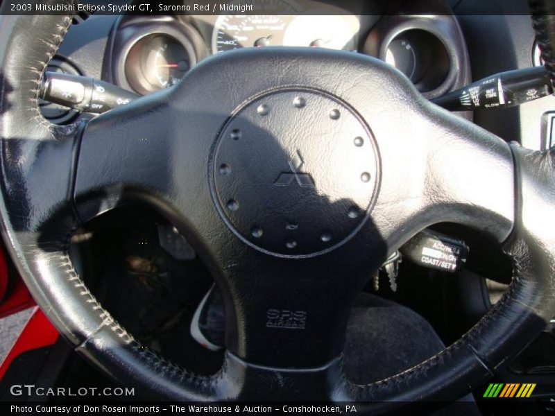 Saronno Red / Midnight 2003 Mitsubishi Eclipse Spyder GT