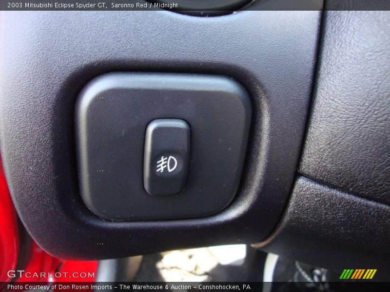 Saronno Red / Midnight 2003 Mitsubishi Eclipse Spyder GT