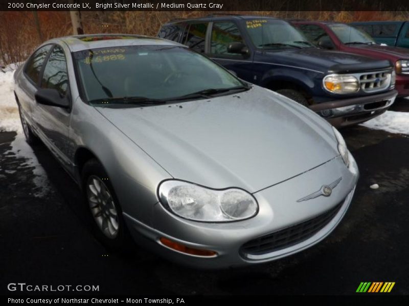 Bright Silver Metallic / Medium Quartz Gray 2000 Chrysler Concorde LX