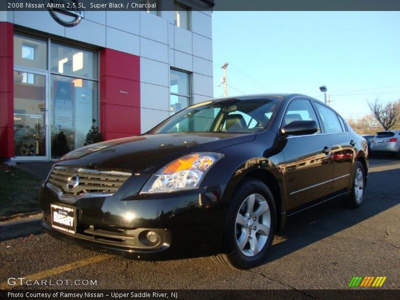 Super Black / Charcoal 2008 Nissan Altima 2.5 SL