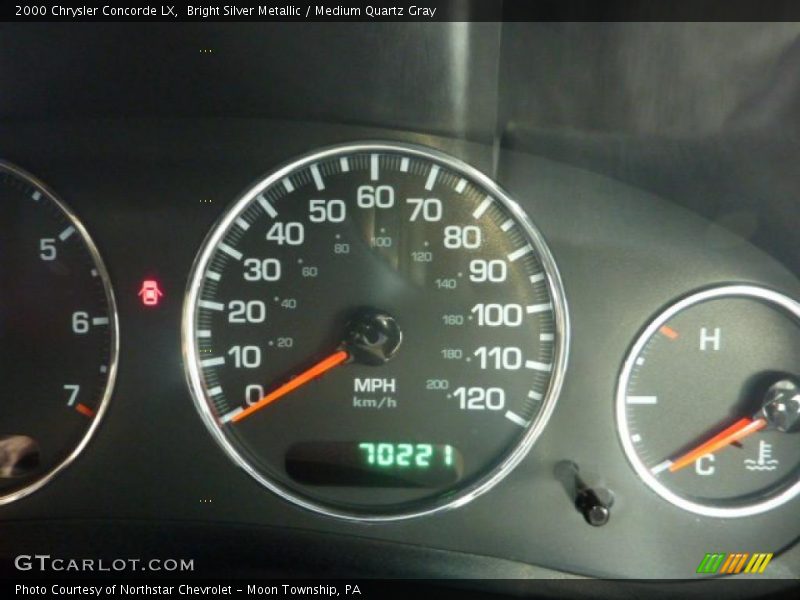 Bright Silver Metallic / Medium Quartz Gray 2000 Chrysler Concorde LX