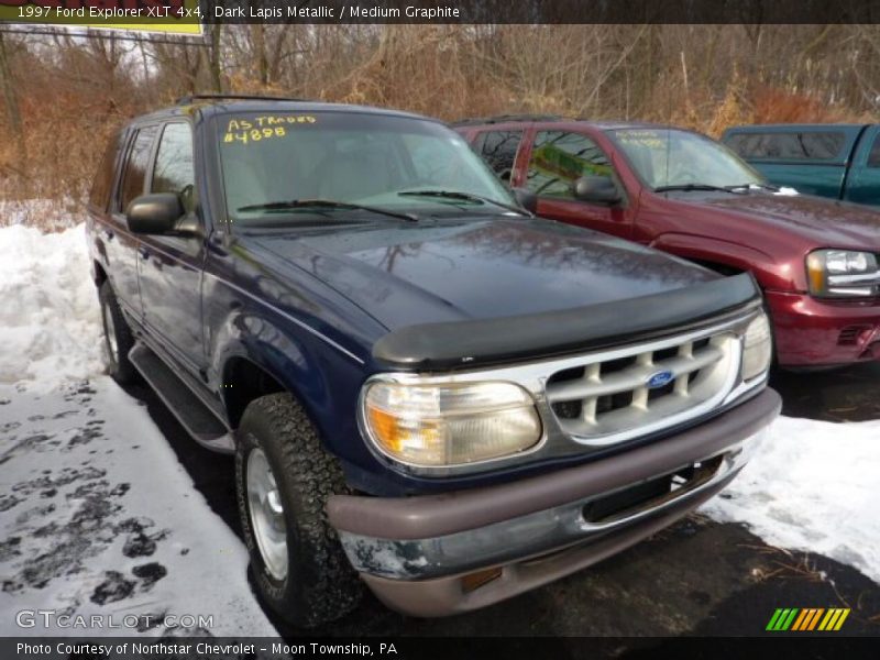 Dark Lapis Metallic / Medium Graphite 1997 Ford Explorer XLT 4x4