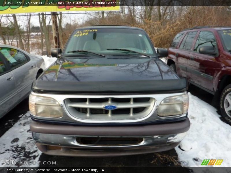 Dark Lapis Metallic / Medium Graphite 1997 Ford Explorer XLT 4x4
