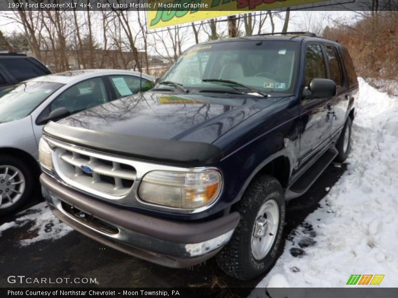 Dark Lapis Metallic / Medium Graphite 1997 Ford Explorer XLT 4x4