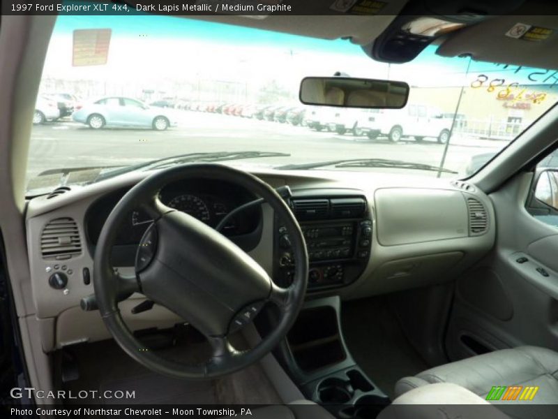 Dark Lapis Metallic / Medium Graphite 1997 Ford Explorer XLT 4x4