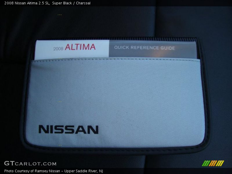 Super Black / Charcoal 2008 Nissan Altima 2.5 SL