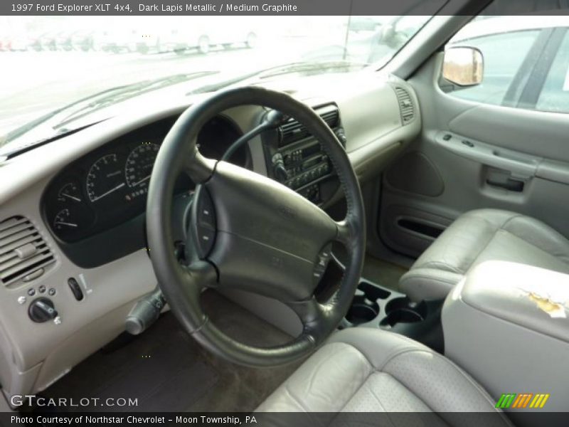 Dark Lapis Metallic / Medium Graphite 1997 Ford Explorer XLT 4x4