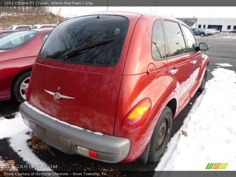 Inferno Red Pearl / Gray 2001 Chrysler PT Cruiser