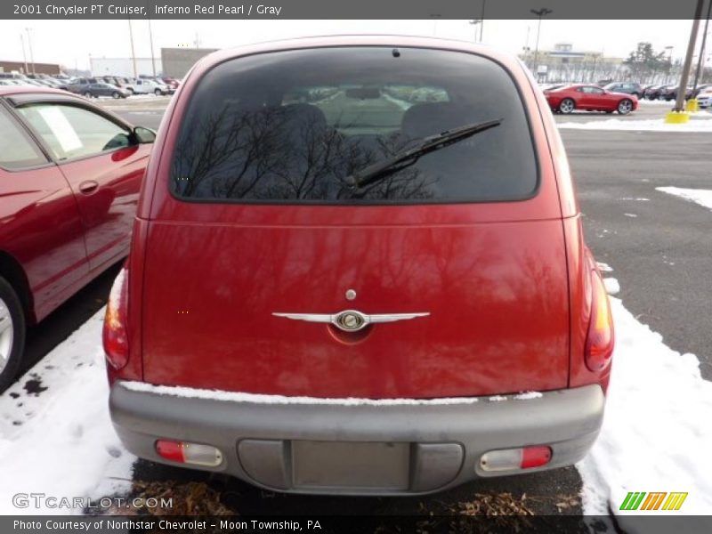 Inferno Red Pearl / Gray 2001 Chrysler PT Cruiser