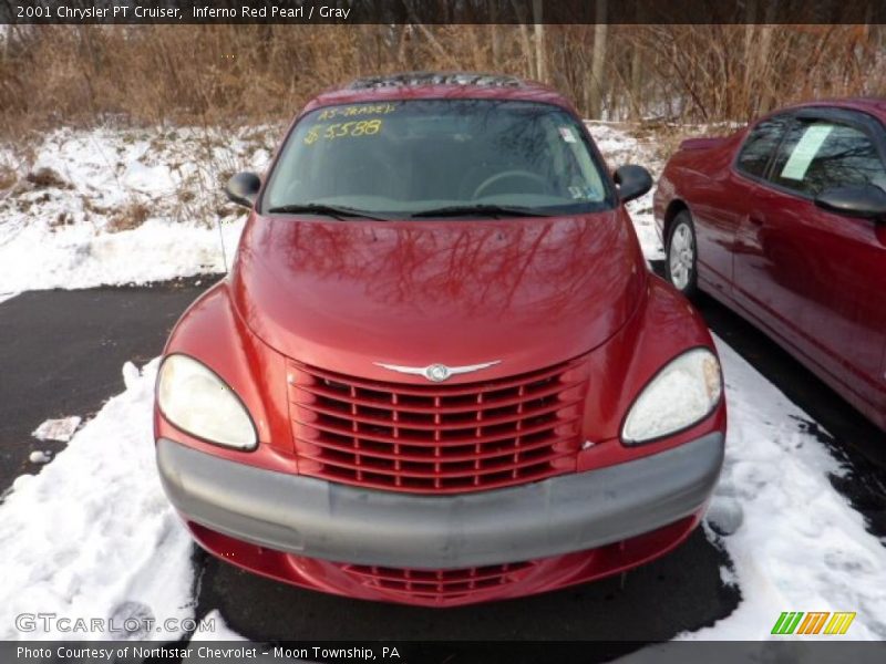 Inferno Red Pearl / Gray 2001 Chrysler PT Cruiser