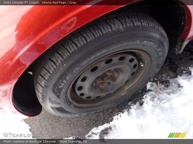 Inferno Red Pearl / Gray 2001 Chrysler PT Cruiser
